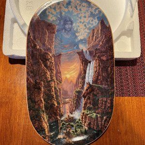 MYSTIC PASSAGE BY PLATE BRADFORD EXCHANGE - Jonathon Earle Bowser